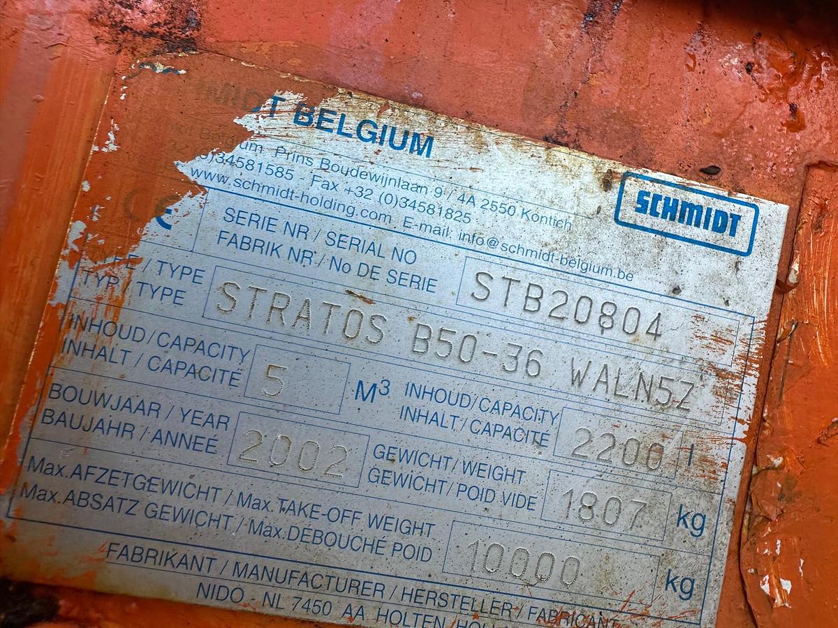 Used 2002 Schmidt Stratos B50-36 WALN5Z