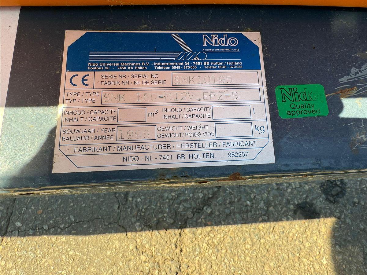 Used 1998 Nido SNK 180 R-12 EPZ -S