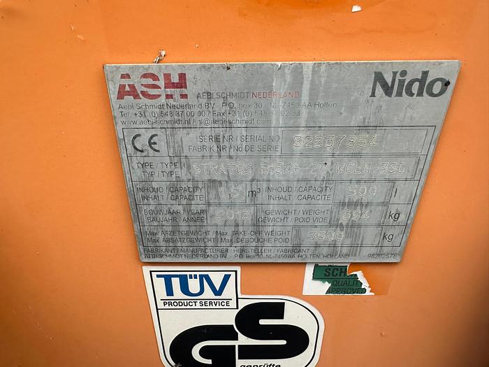 Gebruikt 2013 Nido Stratos B15K+ -27 WCLN-350