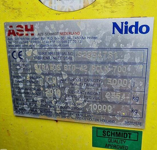 Gebruikt 2010 Nido Stratos B70-42 PCLN-700