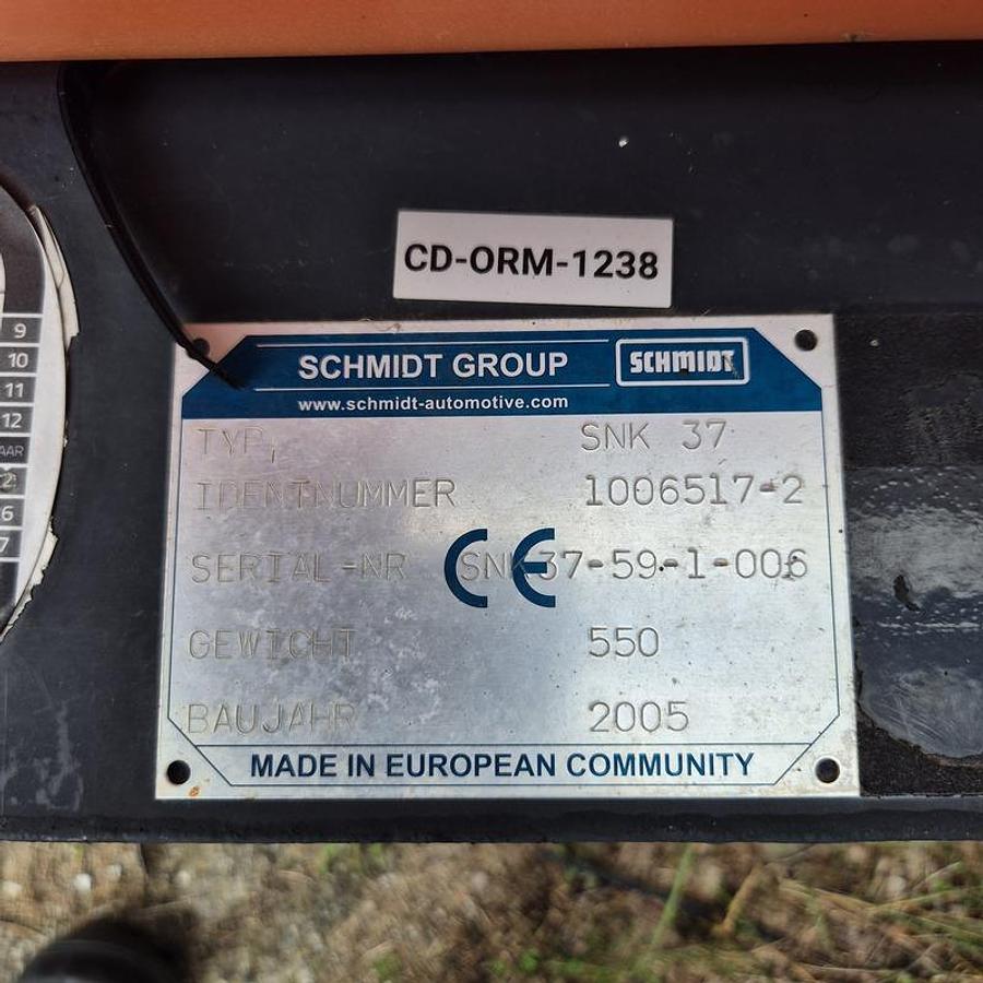 Used 2005 Schmidt SNK37