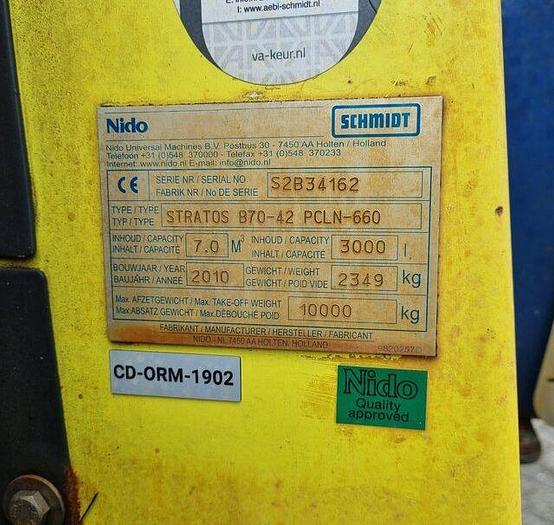 Gebruikt 2010 Nido Stratos B70-42 PCLN-700