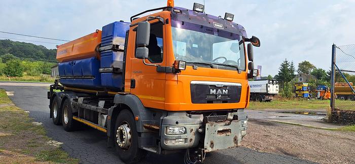 Gebruikt 2009 MAN TGM 26.330, Schmidt Stratos B90-42 VCLN, Schmidt SNK34