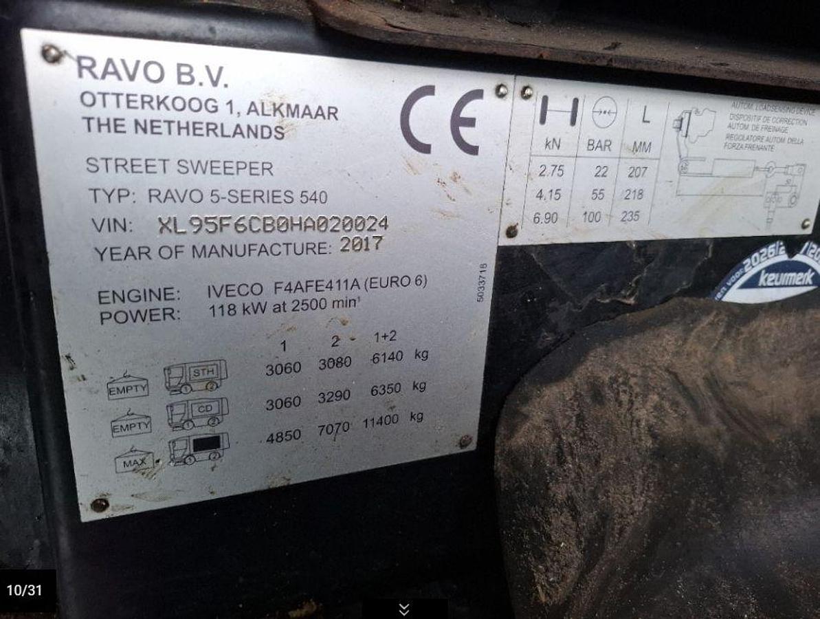 Used 2017 Ravo 540 CD