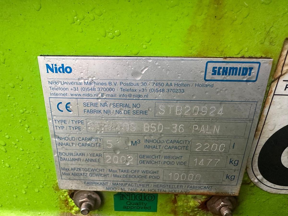 Used 2002 Nido Stratos B50-36 PALN