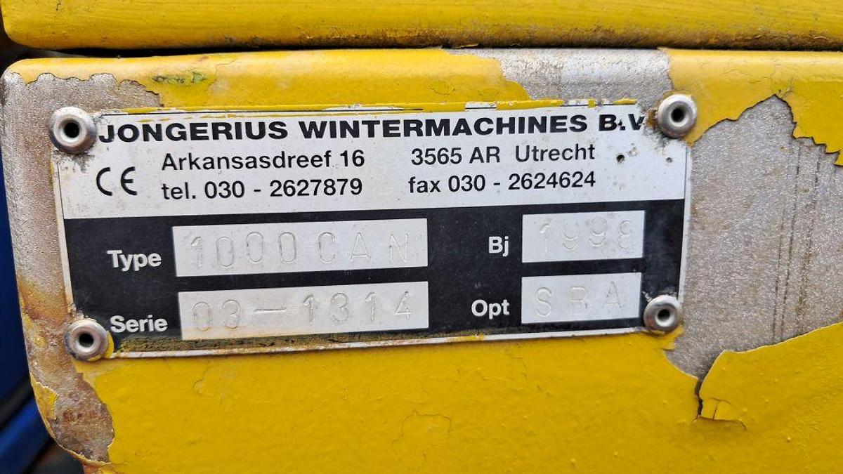 Used 1998 Jongerius 1000 CAN