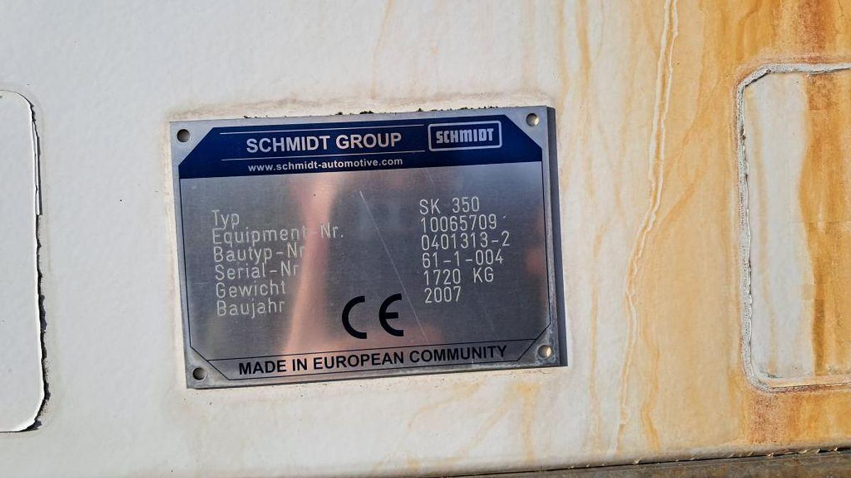 Used 2006 Mercedes-Benz Unimog U400 U400 4 x 2 / Schmidt SK350 sweeper