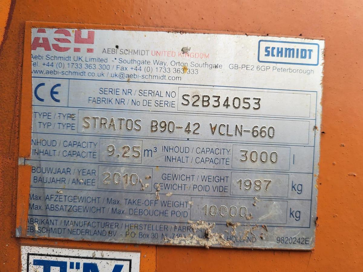 Used 2010 Volvo  FE 340, Schmidt Stratos B90-42 VCLN, Schmidt SNK34.