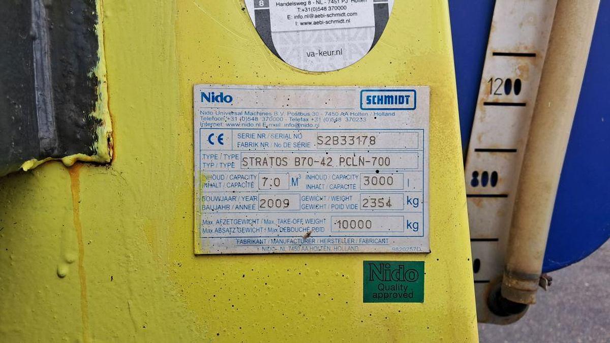 Used 2009 Nido Stratos B70-42 PCLN-700