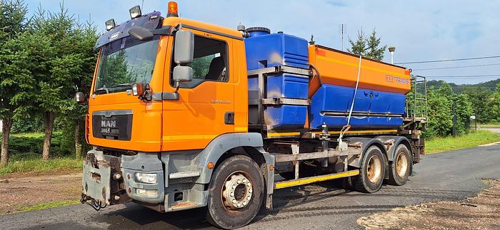 Gebruikt 2009 MAN TGM 26.330, Schmidt Stratos B90-42 VCLN, Schmidt SNK34
