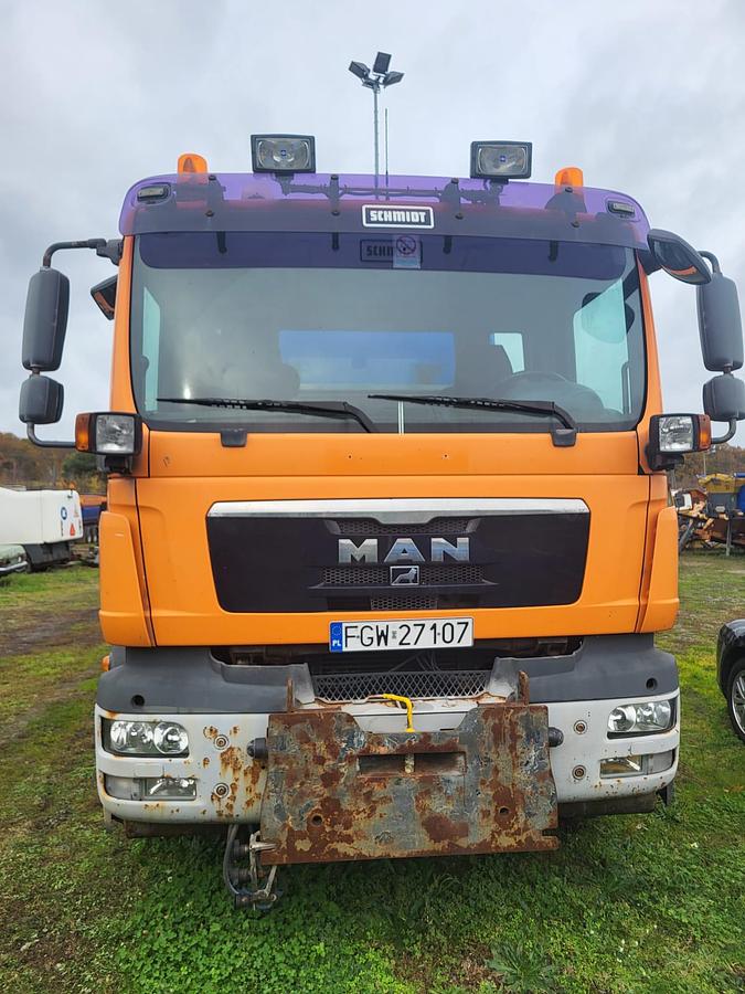 Used 2009 MAN TGM 26.330, Schmidt Stratos B90-42 VCLN, Schmidt SNK34