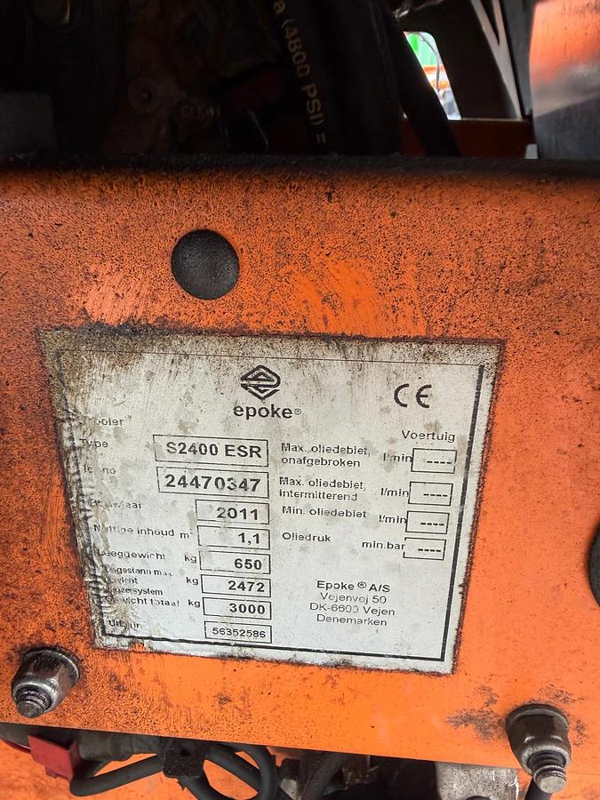 Used 2011 Epoke S2400 ESR