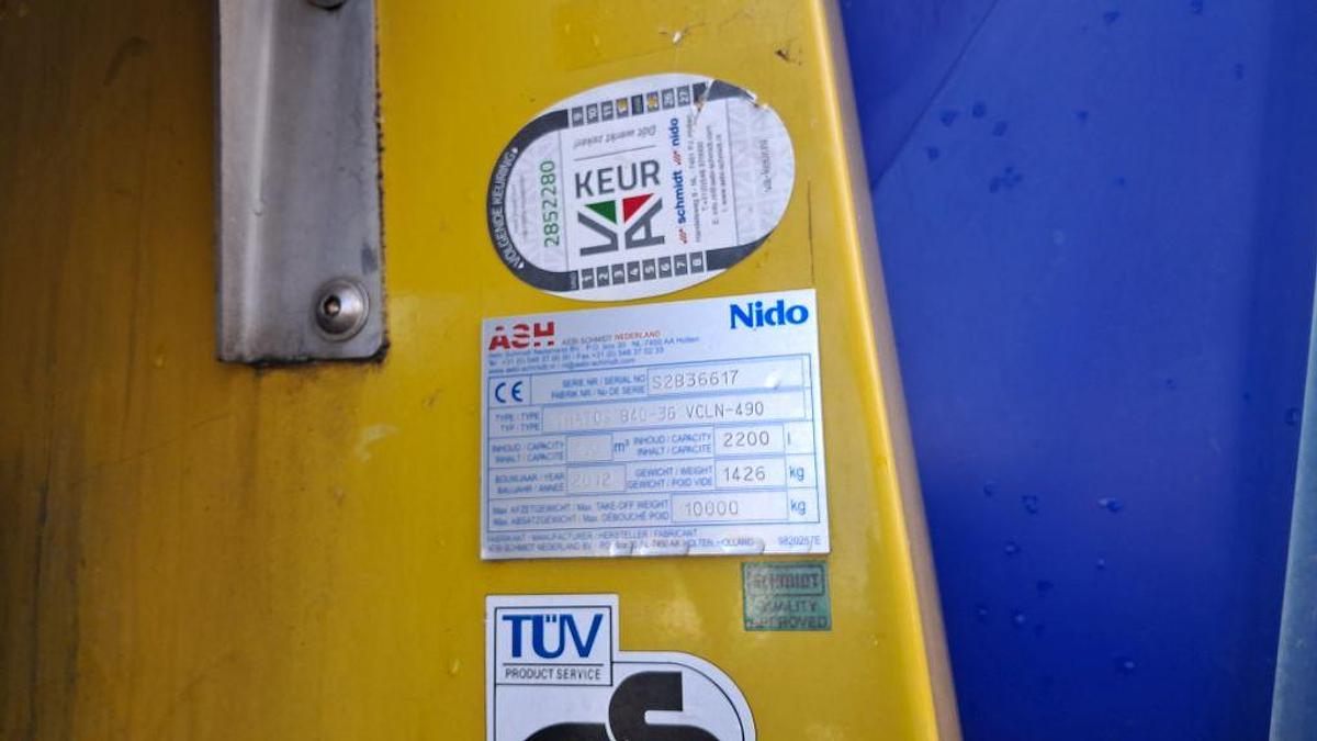 Used 2012 Nido Stratos B40-36 VCLN-490