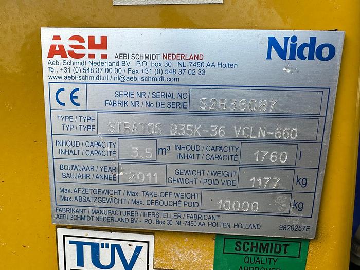 Used 2011 Nido Stratos B35K-36 VCLN-660