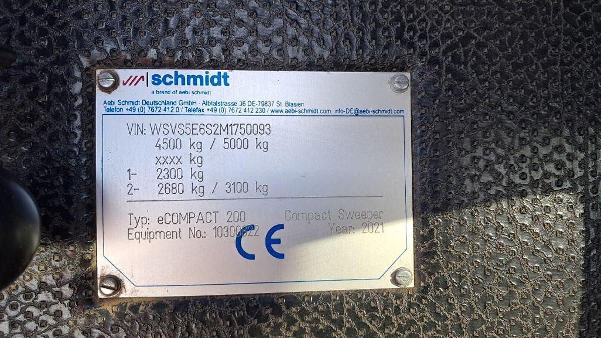 Used 2021 Schmidt eSwingo 200