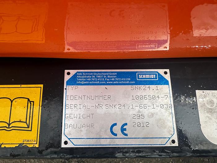 Gebruikt 2012 Schmidt SNK24.1
