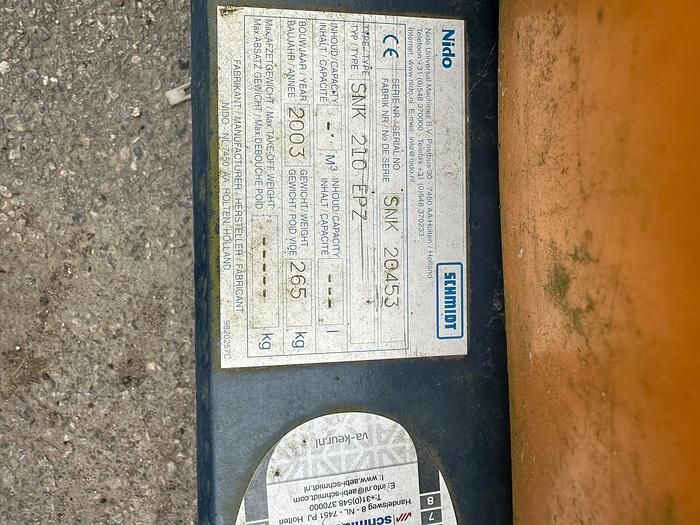 Gebruikt 2002 Nido SNK210 EPZ