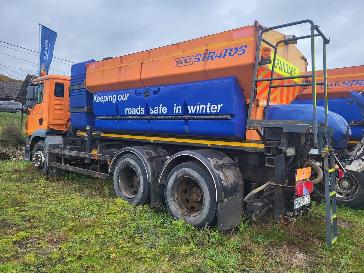 Used 2009 MAN TGM 26.330, Schmidt Stratos B90-42 VCLN, Schmidt SNK34