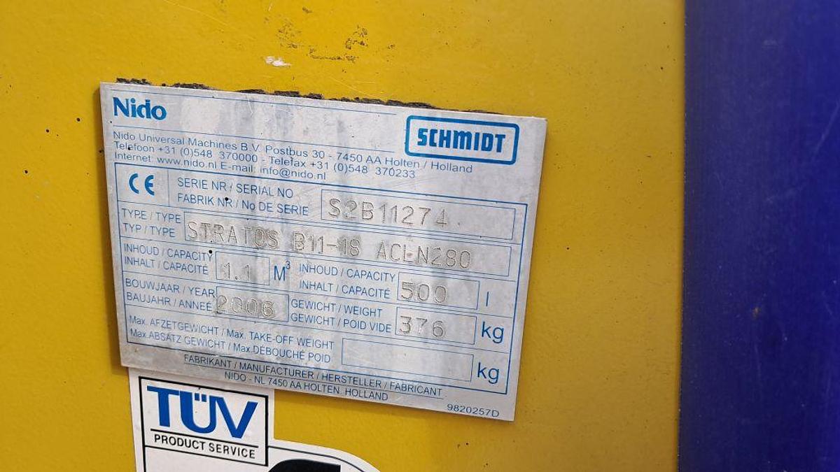 Used 2006 Nido Stratos B11-18 ACLN280