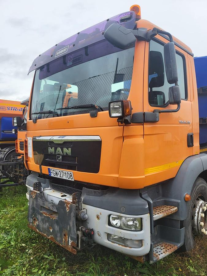 Used 2009 MAN TGM 26.330, Schmidt Stratos B90-42 VCLN, Schmidt SNK34