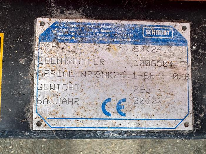 Gebruikt 2012 Schmidt SNK24.1