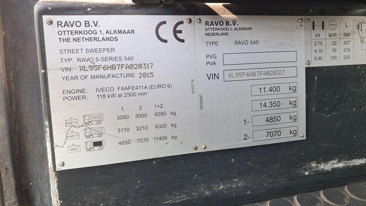 Used 2015 Ravo 540 STH