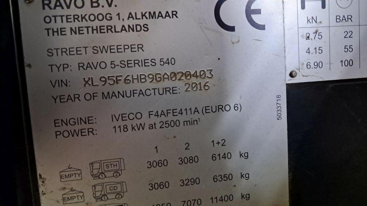 Used 2016 Ravo 540 STH