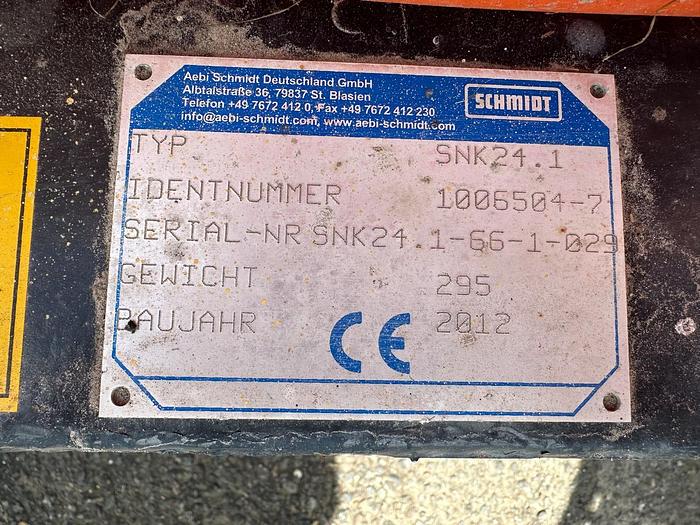 Gebruikt 2012 Schmidt SNK24.1