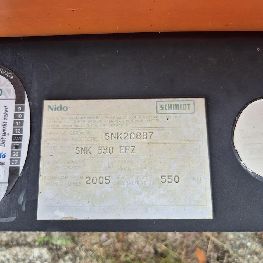 Used 2005 Nido SNK330 EPZ
