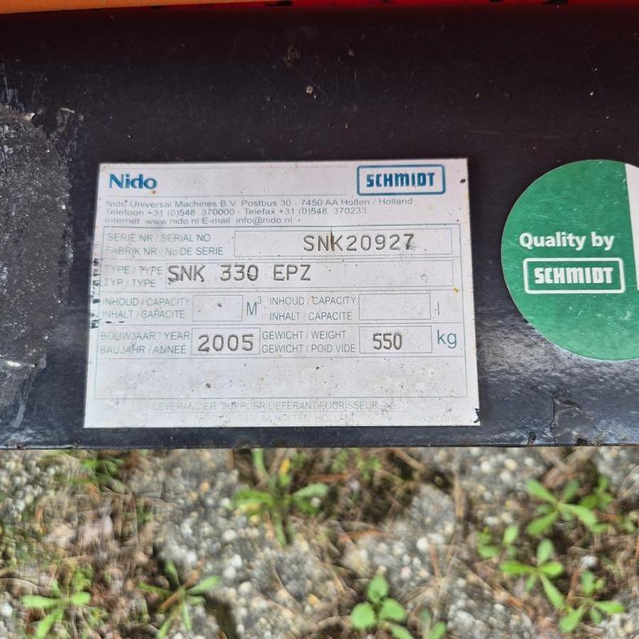 Used 2005 Nido SNK330 EPZ