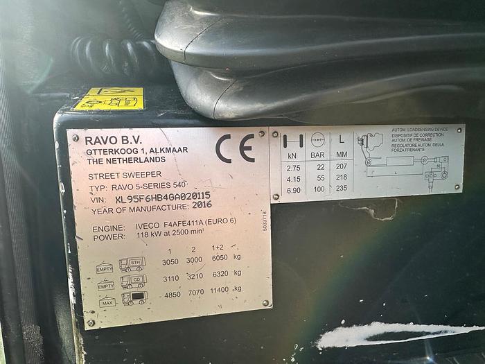 Used 2016 Ravo 540 STH