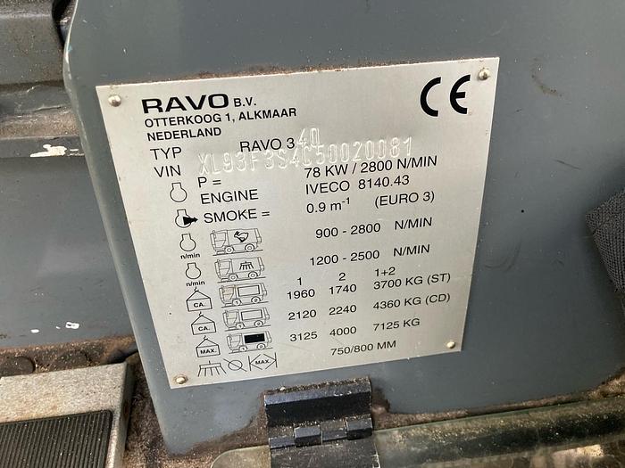 Gebruikt 2005 Ravo 340