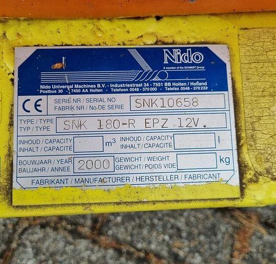 Gebruikt 2000 Nido SNK180-R EPZ 12V