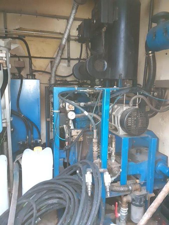 Used 2003 DAF AE45CF met containerreiniger