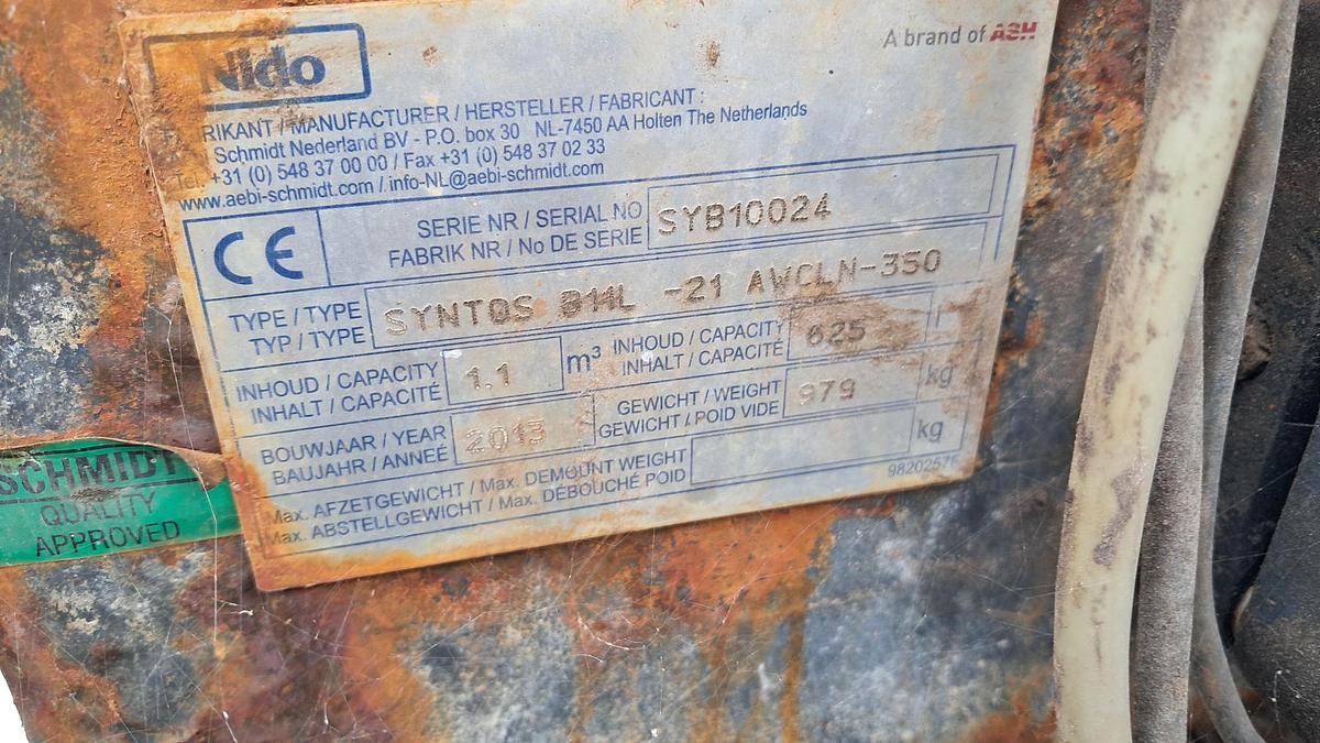 Used 2013 Nido Syntos B11L-21 AWCLN-350