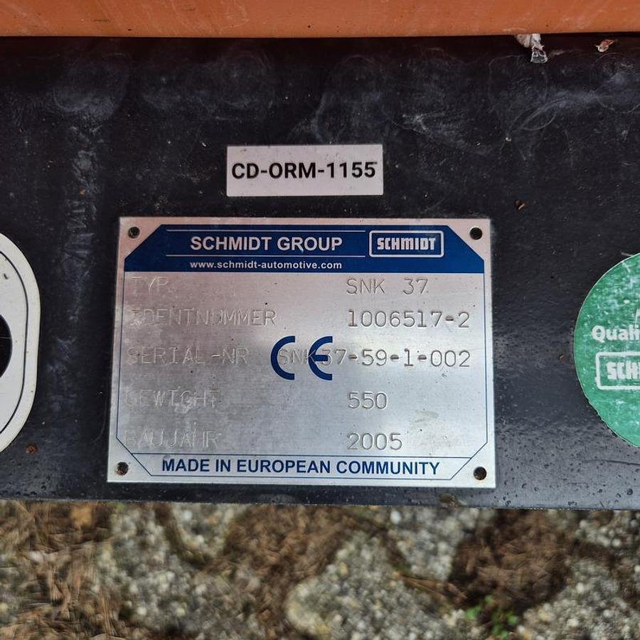 Used 2005 Schmidt SNK37