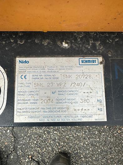 Gebruikt 2002 Nido SNK27 VPZ