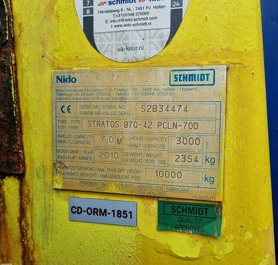 Gebruikt 2010 Nido Stratos B70-42 PCLN-700