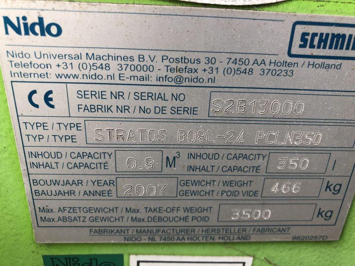 Used 2007 NIDO Stratos B08L-24 PCLN350