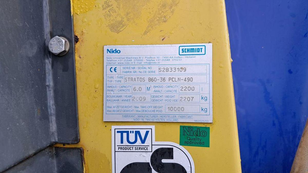 Used 2009 Nido Stratos B60-36 PCLN-490