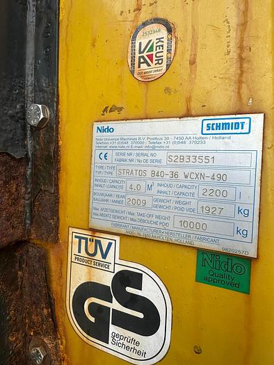 Used 2009 Nido Stratos B40-36 WCXN-490