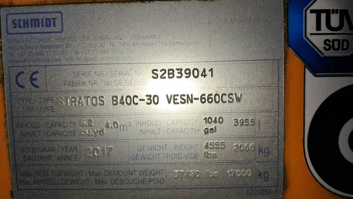 2017 Nido Stratos B40C-30 VESN-660CSW