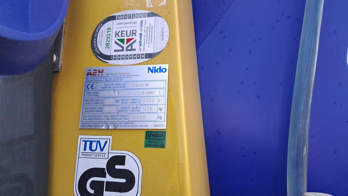 Used 2012 Nido Stratos B40-36 VCLN-490