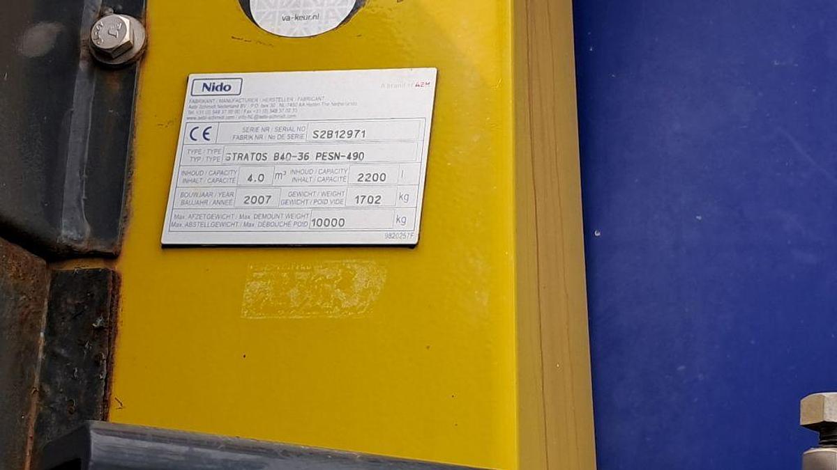 Used 2007 Nido Stratos B40-36 PESN-490