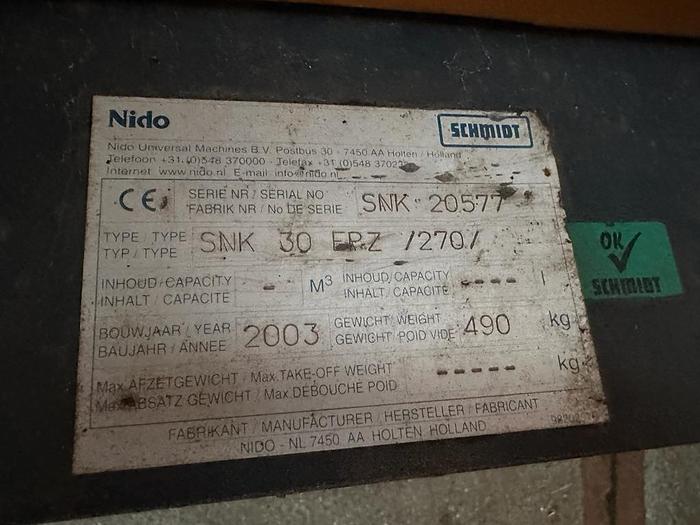 Gebruikt 2003 Nido SNK30 EPZ