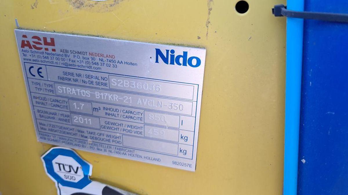 Used 2011 Nido Stratos B17KR-21 AVCLN-350