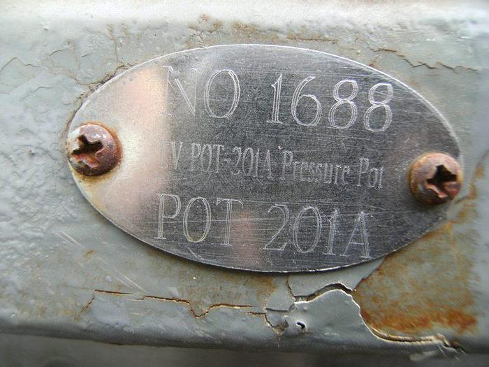 Used Dryer, Fluid Bed, 28 CF, Sani S/st, Aeromatic, Model S8 #S740328