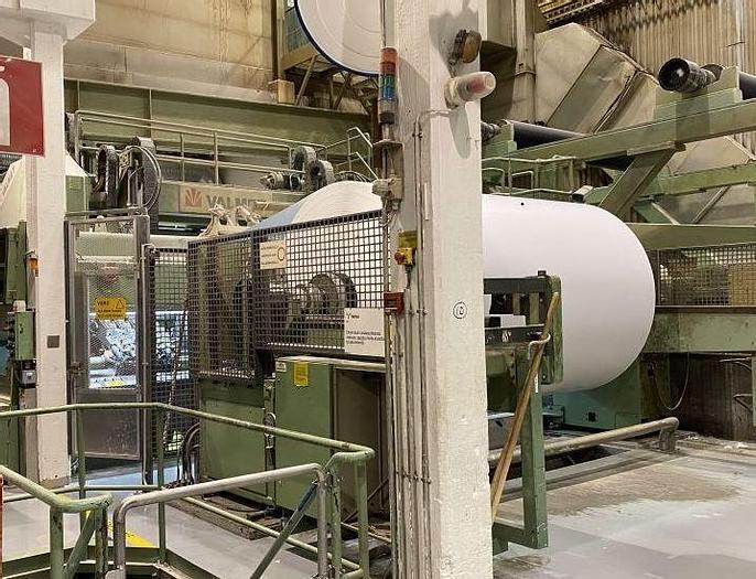 Used 135" (3450MM) VALMET WINDRUM TWO DRUM WINDER