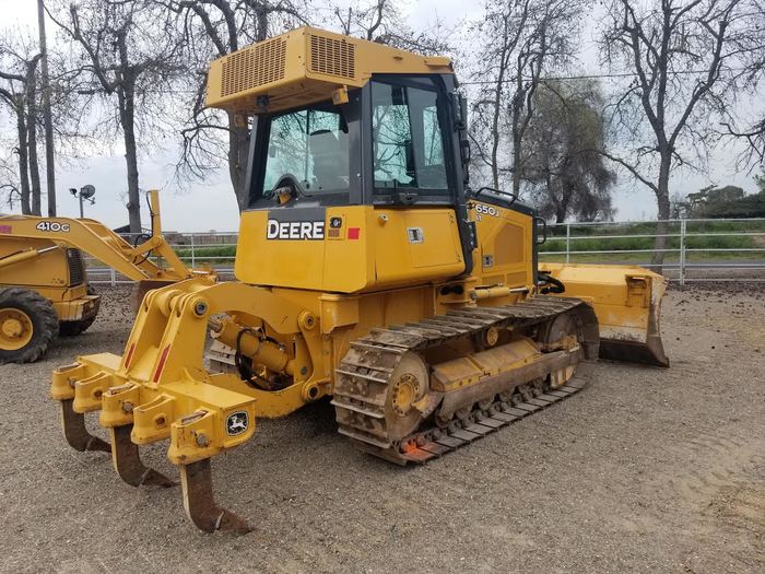 Used 2012 John Deere 650J LT Crawler Dozer