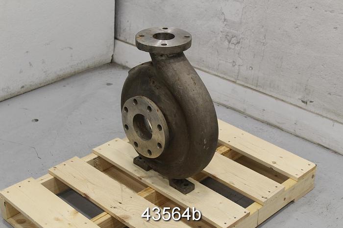 Unused Goulds 3196 3x4x13 Stainless Steel Pump Casing #43564